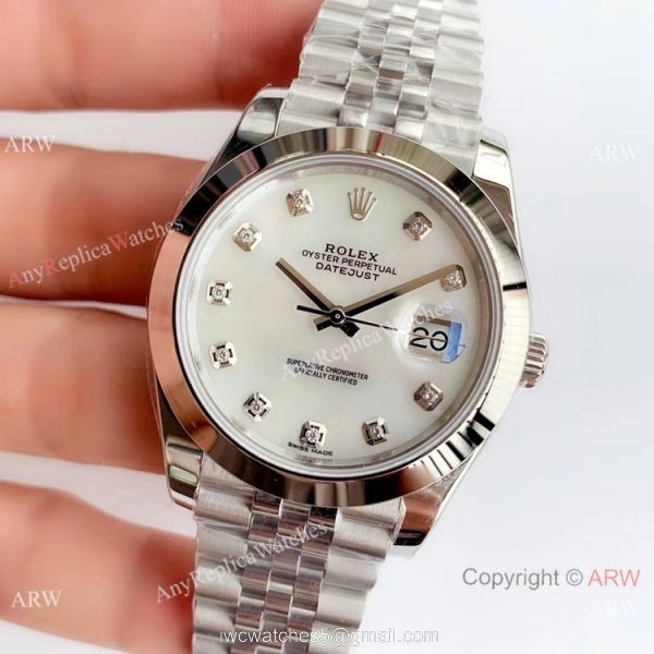 NEW Upgraded V3 Rolex Grade 1 Datejust II 41mm Ss White MOP Dial Watch 2