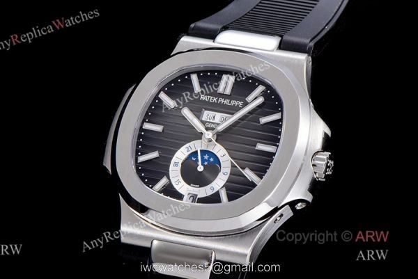 (GR) V2 Version New Patek Philippe Nautilus Annual Calendar 5726 Moonphase Watch Swiss Made 2