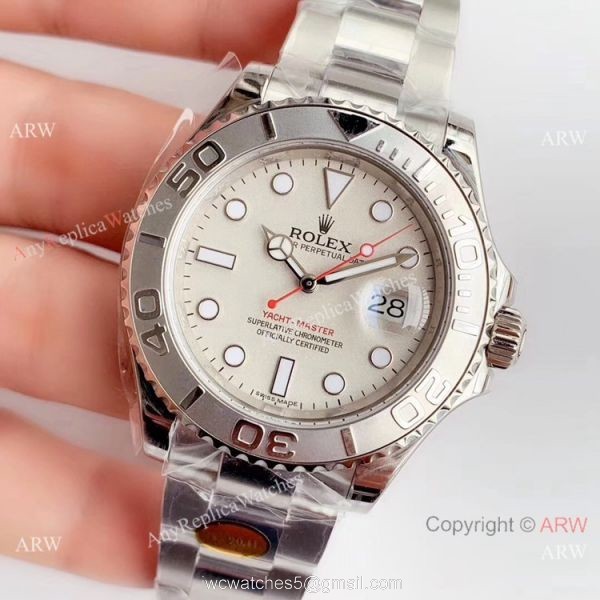 Noob Factory 3135 Replica Rolex Yacht-Master 16622 Watch Stainless Steel 2