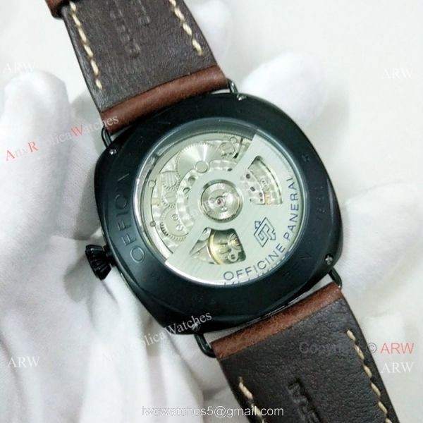 New Style Copy Panerai Radiomir Firenze Black Case Watch 45mm 2