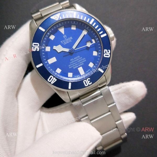 Copy Tudor Pelagos Automatic Watch Stainless Steel Blue Ceramic 2