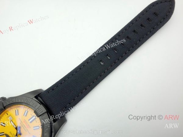 New Replica Breitling Avenger II Seawolf Yellow Dial Watch 2