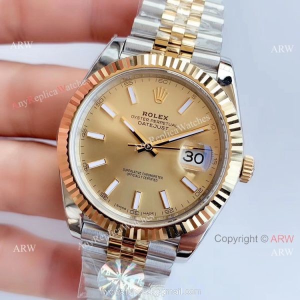 Super Clone Rolex Datejust II 126333 Two Tone Jubilee Watch ETA2824 AR Factory 2