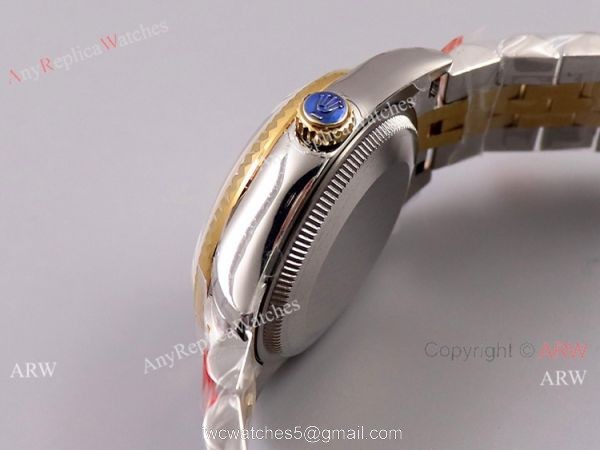 (TW) Swiss Copy Rolex Oyster Perpetual Datejust Watch White MOP Face 31mm 2