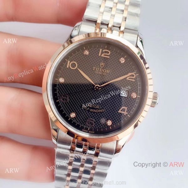 Swiss Replica Tudor 1926 Collection ETA2824 Watch 2-Tone Rose Gold 2