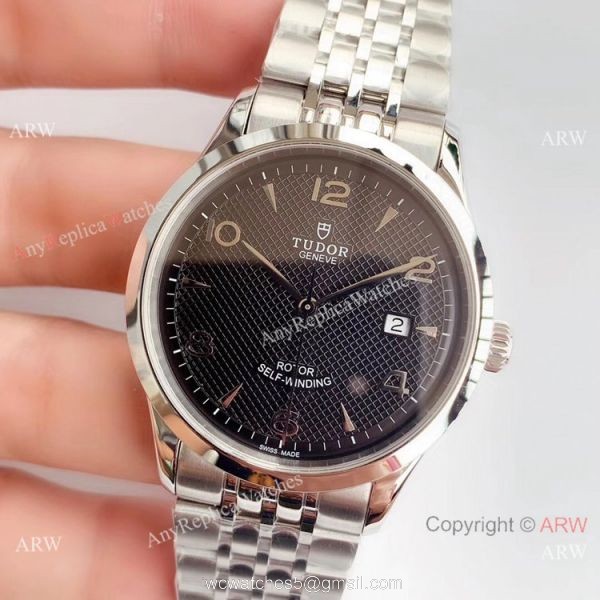 New Baselworld Tudor 1926 Stainless Steel Black Dial Watch Swiss 2824 2