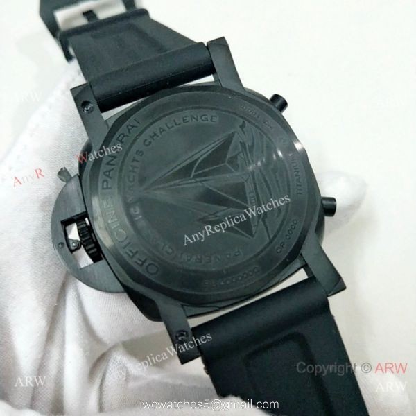 2019 Copy Panerai Luminor PCYC Flyback Automatic Black Watch PAM788 2