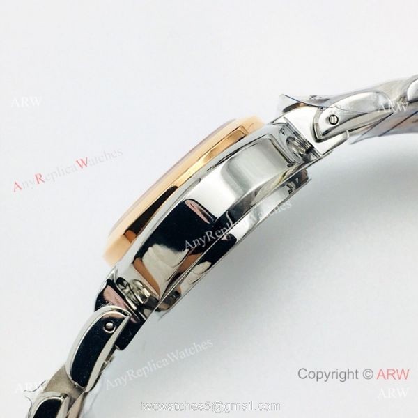 VSF Swiss Replica Longines PrimaLuna Two Tone Rose Gold Watch Ladies 2