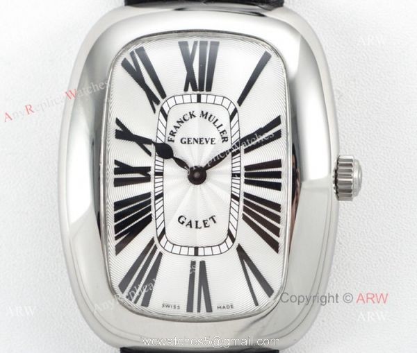 Swiss Replica Franck Muller Geneve Galet CAL.112 Quartz Watch White Dial Ladies 2