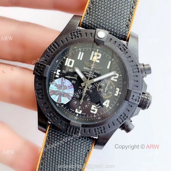 GF Factory Breitling Avenger Hurricane 45 Chronograph 7750 Watch Carbon Case 2