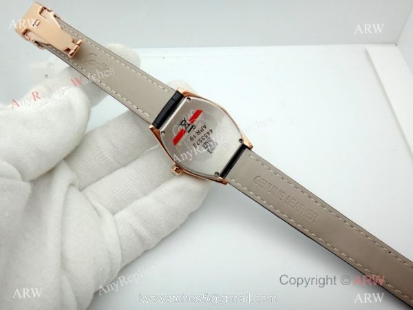 Tortue de Cartier Rose Gold Lady Watch Imitation Watches from China 2