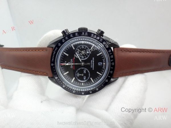Japan Grade Omega Speedmaster Chrono PVD Case Watch / High Quality Replica Watches China 2