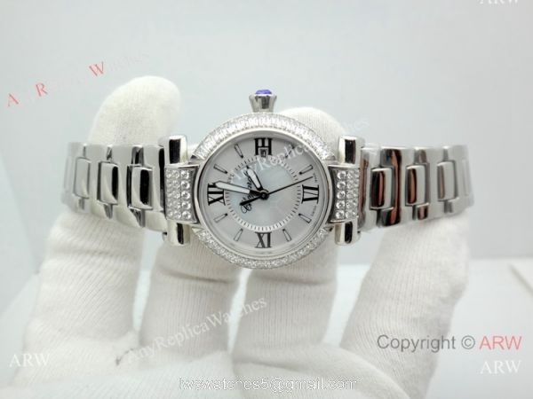 Copy Chopard Imperiale Womens Watch Stainless Steel Diamond 2