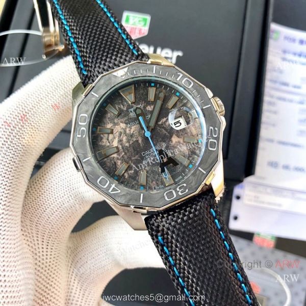 Tag Heuer Aquaracer Calibre 5 Carbon Wrist AAA Replica Watches 2