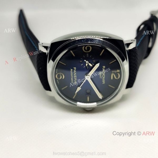 New Copy Panerai Radiomir GMT PAM945 44mm Watch Gradient Blue 2