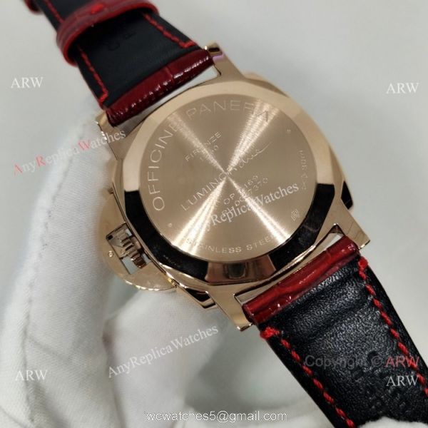 2021 New Panerai Luminor Due PAM1045 Rose Gold Watch 42mm 2