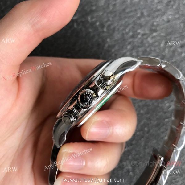 NEW! Noob Factory Rolex Daytona 1:1 Cal.4130 Stainless Steel Meteorite Dial 2