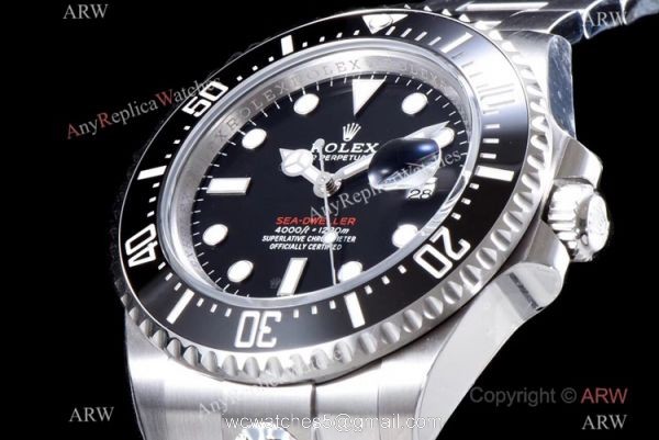1:1 Replica Rolex Sea-Dweller ARF V3 ETA2824 Stainless Steel Watch 43MM 2