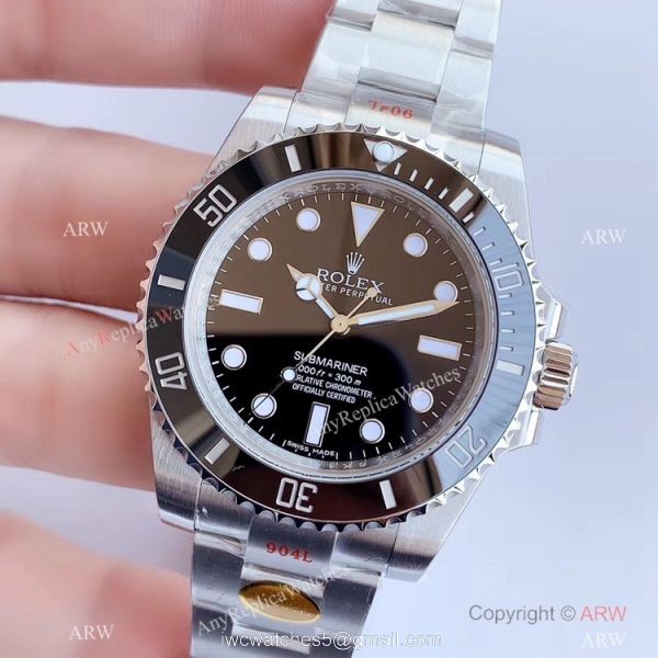 Swiss Copy Rolex Submariner NO Date Noob V10 Swiss 3130 Stainless Steel Watch 2