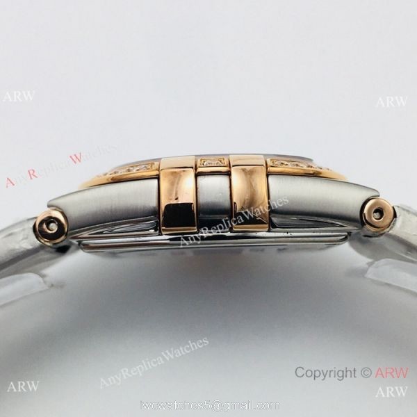 (VS) Omega Constellation Two Tone Rose Gold 27mm Watch with Quartz Movement 2