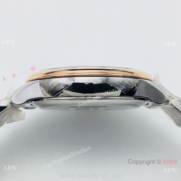 (VS) Omega De Ville Prestige 2-Tone Rose Gold Watch with 2892 Movement 2