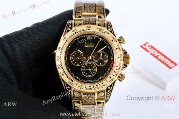 Copy Rolex Bamford Watch Rolex Daytona Blue Dial Replica Watch Vintage Style 2