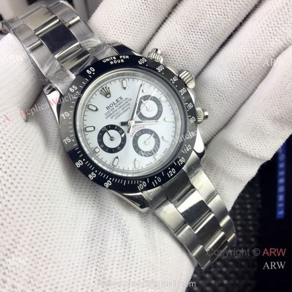 Best Quality Rolex Daytona Blue Dial Replica Watches Stainless Steel 40mm 2