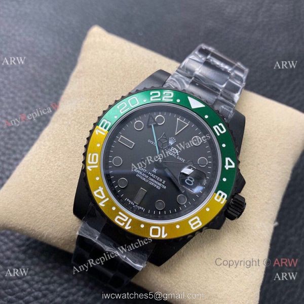KS Factory Swiss Rolex GMT Master II Swiss ETA Watch GreenYellow Ceramic 2