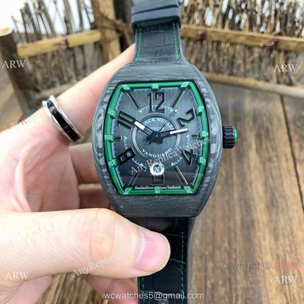 Swiss Quality Replica Franck Muller Vanguard Carbon Krypton Men Watches 2