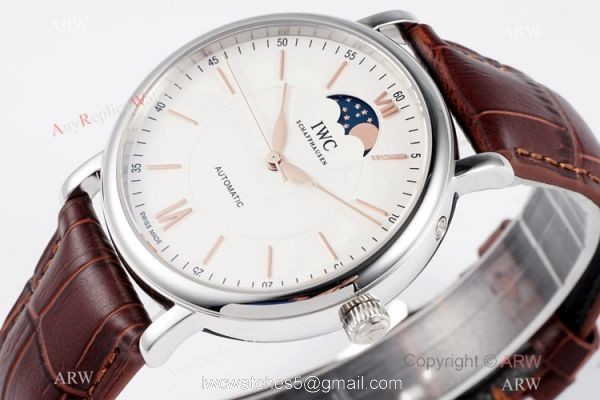 Swiss Replica IWC Portofino Moon Phase 40mm Watch IWS Factory 2