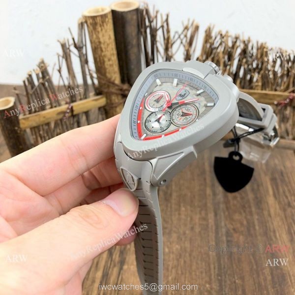 New Replica Lamborghini Spyder Gray Mens Watch 2