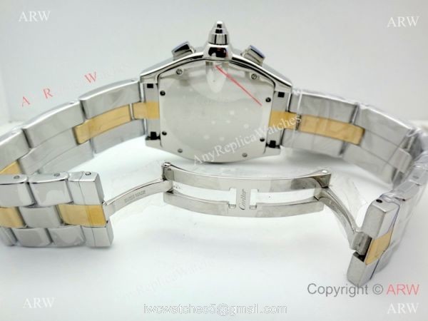 Best Replica Cartier Roadster Mens Chronograph Watch 2