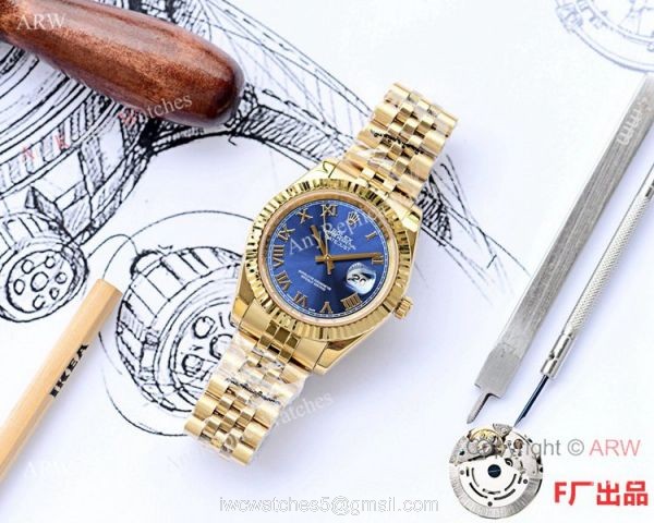 Replica Rolex Datejust II Blue Dial Gold Jubilee Watch NEW UPGRADED 2