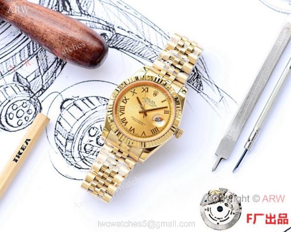 Replica Rolex Datejust II Yellow Gold Jubilee Watch NEW UPGRADED 2