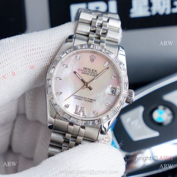 New Rolex Datejust Lady Watch Stainless Steel MOP Dial 2
