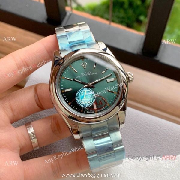 Copy Rolex Oyster Perpetual 41mm Watches Silver Dial Stainless Steel 2