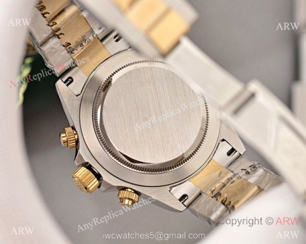 Two Tone Rolex Daytona Blue Dial Replica Replica Watch 40mm 2