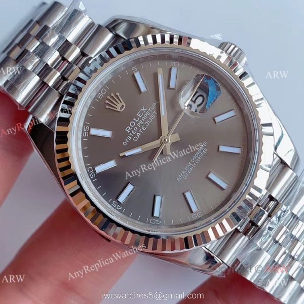 AR Factory V3 Replica Rolex Datejust 41 Rhodium Dial Rolex 126334 Jubilee Watch 2