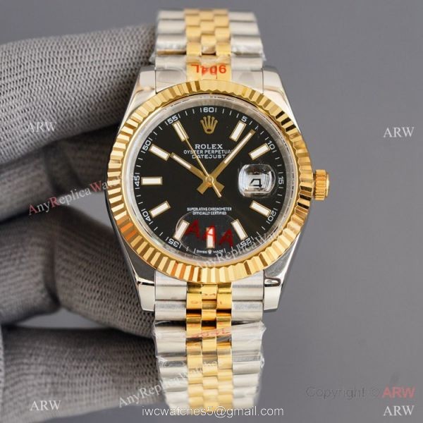 Swiss Quality Rolex Datejust ii 41mm Watch Two Tone Jubilee Strap Citizen 8215 Movement 2