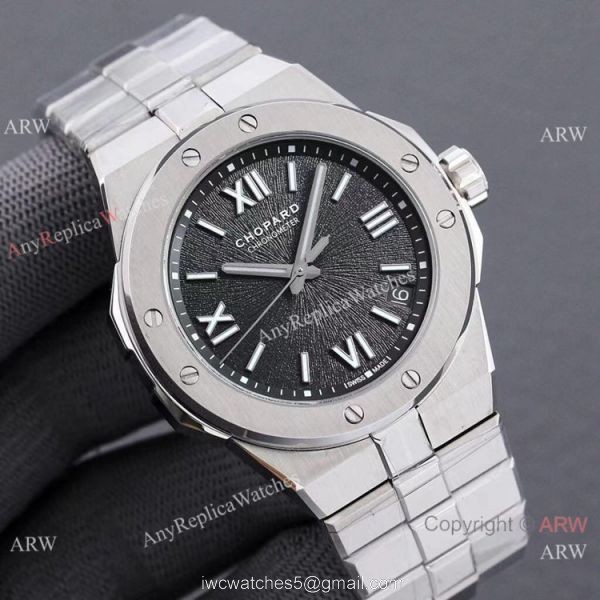 Swiss Replica Chopard Alpine Eagle chopard 298600 Watch 41mm White Dial Stainless Steel 2
