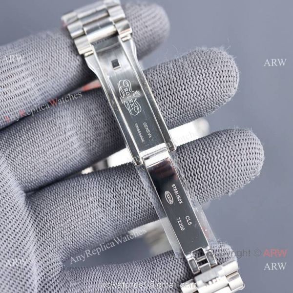 Swiss Quality Clone Rolex Day date II 41 Ice Blue Dial Watch Citizen 8215 2