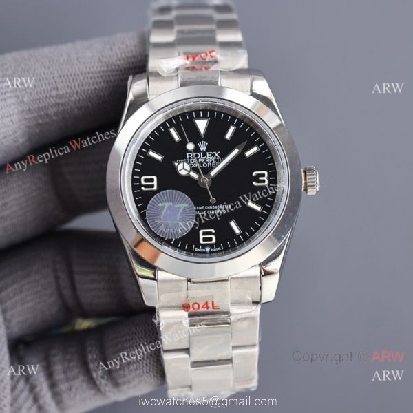 Swiss Quality Replica Rolex Explorer Stainless Steel 41mm Watch Citizen 8215 2