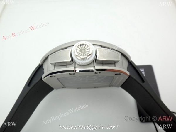Swiss Richard Mille Rm61-01 Yohan Blake Tourbillon Watch Black Rubber Strap 2