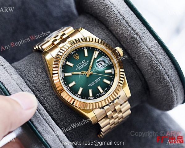 NEW UPGRADED Copy Rolex Datejust 2 Yellow Gold Watches 41mm 2
