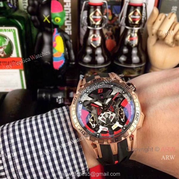 New Copy Roger Dubuis Excalibur Limited Edition Men Watches 2