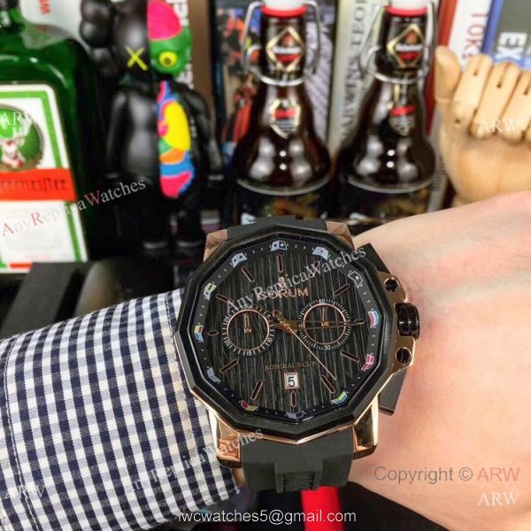 Replica Admirals Cup AC-One Corum Watch Rose Gold Chronograph 2