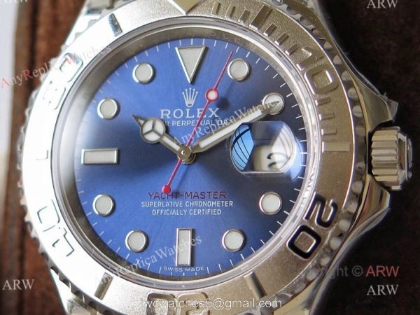 VR Factory Rolex Yacht Master Blue Dial High Quality Replica Watches 2