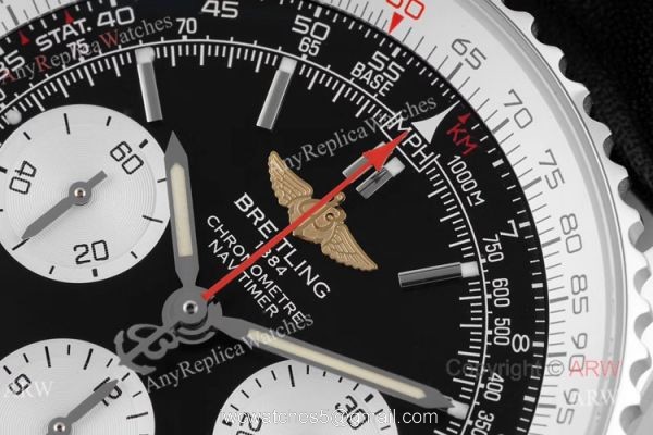 BLS Factory New Replica Breitling Navitimer B01 Panda Dial Chronograph Watch 43mm 2