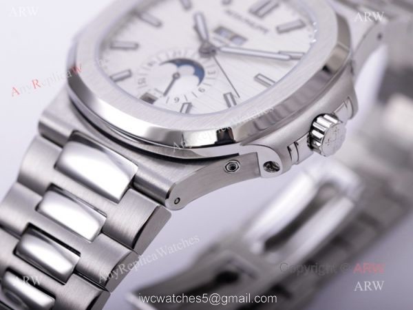 V9 Factory New Patek Philippe Nautilus Stainless Steel Swiss 324S Best Replica Watches 2