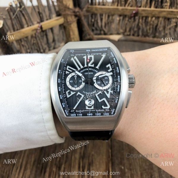 Best Replica Franck Muller Vanguard Rose Gold Chronograph Watch 2